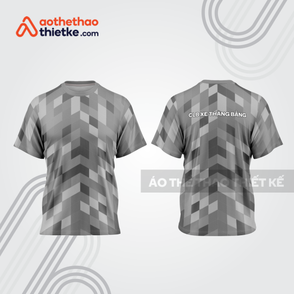 Mẫu thiết kế áo đồng phục t-shirt đua xe thăng bằng đẹp tba151