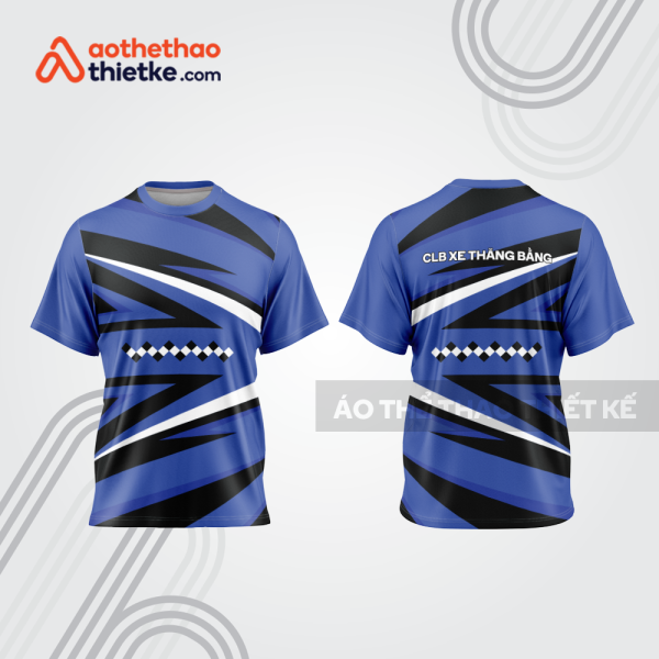 Mẫu thiết kế áo đồng phục t-shirt đua xe thăng bằng đẹp tba152