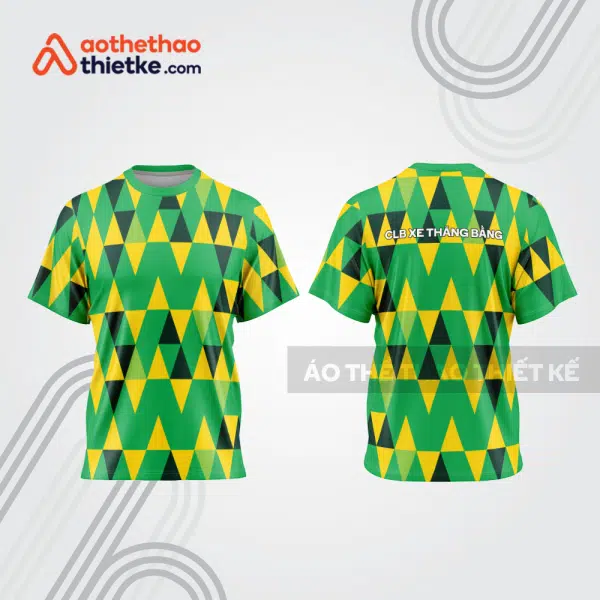 Mẫu thiết kế áo đồng phục t-shirt đua xe thăng bằng đẹp tba164