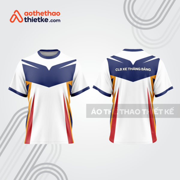 Mẫu thiết kế áo đồng phục t-shirt đua xe thăng bằng đẹp tba167