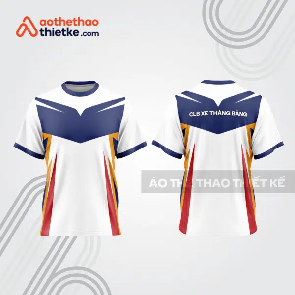 Mẫu thiết kế áo đồng phục t-shirt đua xe thăng bằng đẹp tba167