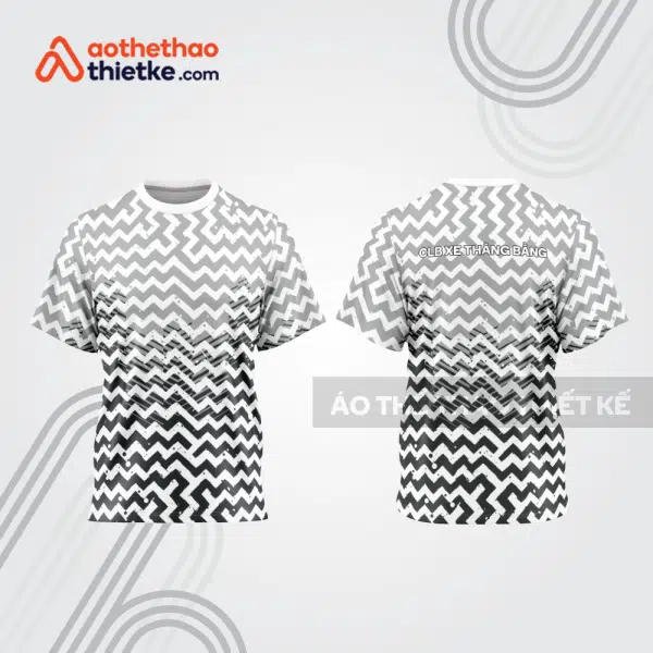 Mẫu thiết kế áo đồng phục t-shirt đua xe thăng bằng đẹp tba168