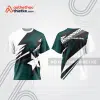 Mẫu thiết kế áo thể thao cổ tròn đua xe thăng bằng đẹp tba175