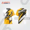 Mẫu thiết kế áo thể thao cổ tròn đua xe thăng bằng đẹp tba177