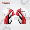 Mẫu thiết kế áo thể thao cổ tròn đua xe thăng bằng đẹp tba188