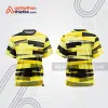 Mẫu thiết kế áo thể thao cổ tròn đua xe thăng bằng đẹp tba189