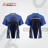 Mẫu thiết kế áo thể thao cổ tròn đua xe thăng bằng đẹp tba191