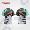 Mẫu thiết kế áo thể thao cổ tròn đua xe thăng bằng đẹp tba205