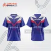 Mẫu thiết kế áo thể thao cổ tròn đua xe thăng bằng đẹp tba212