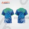 Mẫu thiết kế áo thể thao cổ tròn đua xe thăng bằng đẹp tba220