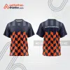 Mẫu thiết kế áo thể thao cổ tròn đua xe thăng bằng đẹp tba225