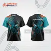 Mẫu thiết kế áo thể thao cổ tròn đua xe thăng bằng đẹp tba228
