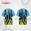 Mẫu thiết kế áo thể thao cổ tròn đua xe thăng bằng đẹp tba244