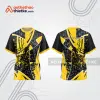 Mẫu thiết kế áo thể thao cổ tròn đua xe thăng bằng đẹp tba246