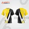Mẫu thiết kế áo thể thao cổ tròn đua xe thăng bằng đẹp tba258