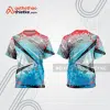 Mẫu thiết kế áo thể thao cổ tròn đua xe thăng bằng đẹp tba259