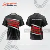 Mẫu thiết kế áo thể thao cổ tròn đua xe thăng bằng đẹp tba270