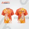 Mẫu thiết kế áo đồng phục cổ tròn đua xe thăng bằng đẹp tba283