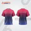 Mẫu thiết kế áo đồng phục cổ tròn đua xe thăng bằng đẹp tba287