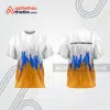 Mẫu thiết kế áo đồng phục cổ tròn đua xe thăng bằng đẹp tba289