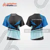 Mẫu thiết kế áo đồng phục cổ tròn đua xe thăng bằng đẹp tba294