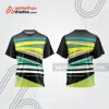 Mẫu thiết kế áo đồng phục cổ tròn đua xe thăng bằng đẹp tba300