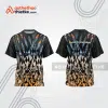 Mẫu thiết kế áo đồng phục cổ tròn đua xe thăng bằng đẹp tba302