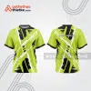 Mẫu thiết kế áo đồng phục cổ tròn đua xe thăng bằng đẹp tba306