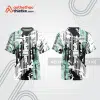 Mẫu thiết kế áo đồng phục cổ tròn đua xe thăng bằng đẹp tba310