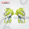 Mẫu thiết kế áo đồng phục cổ tròn đua xe thăng bằng đẹp tba312