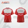 Mẫu thiết kế áo đồng phục cổ tròn đua xe thăng bằng đẹp tba314