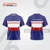 Mẫu thiết kế áo đồng phục cổ tròn đua xe thăng bằng đẹp tba315