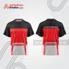 Mẫu thiết kế áo đồng phục cổ tròn đua xe thăng bằng đẹp tba316