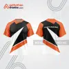 Mẫu thiết kế áo đồng phục cổ tròn đua xe thăng bằng đẹp tba337