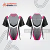 Mẫu thiết kế áo đồng phục cổ tròn đua xe thăng bằng đẹp tba339