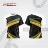 Mẫu thiết kế áo đồng phục cổ tròn đua xe thăng bằng đẹp tba342