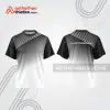 Mẫu thiết kế áo đồng phục cổ tròn đua xe thăng bằng đẹp tba343