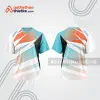 Mẫu thiết kế áo đồng phục cổ tròn đua xe thăng bằng đẹp tba346