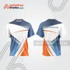 Mẫu thiết kế áo đồng phục cổ tròn đua xe thăng bằng đẹp tba347