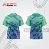 Mẫu thiết kế áo đồng phục cổ tròn đua xe thăng bằng đẹp tba354