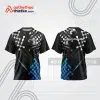 Mẫu thiết kế trang phục áo cổ tròn đua xe thăng bằng đẹp tba387