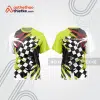 Mẫu thiết kế trang phục áo cổ tròn đua xe thăng bằng đẹp tba389