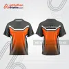 Mẫu thiết kế trang phục áo cổ tròn đua xe thăng bằng đẹp tba393
