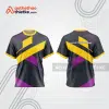 Mẫu thiết kế trang phục áo cổ tròn đua xe thăng bằng đẹp tba399