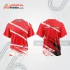 Mẫu thiết kế trang phục áo cổ tròn đua xe thăng bằng đẹp tba401