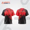 Mẫu thiết kế trang phục áo cổ tròn đua xe thăng bằng đẹp tba402