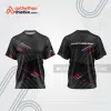 Mẫu thiết kế trang phục áo cổ tròn đua xe thăng bằng đẹp tba409