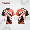 Mẫu thiết kế trang phục áo cổ tròn đua xe thăng bằng đẹp tba410