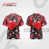 Mẫu thiết kế trang phục áo cổ tròn đua xe thăng bằng đẹp tba415