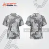 Mẫu thiết kế trang phục áo cổ tròn đua xe thăng bằng đẹp tba423
